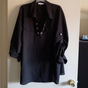 Calvin Klein Black Plus Top